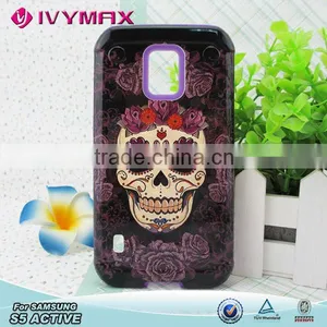 UV Oil Printing Design Combo Case for Samsung s5 Active thumbnail-1