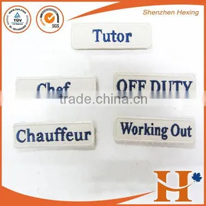 Custom High Quality Embroidery Number Hook and Loop Fastener Patches,embroidered Number Patches thumbnail-1