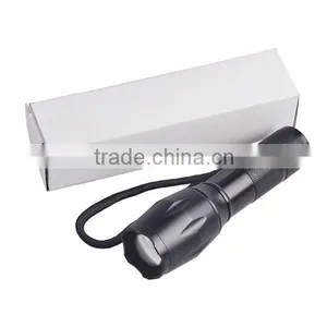 XML T6 Water Resistant Camping Torch Adjustable Focus Zoom Tactical Flashlight thumbnail-6