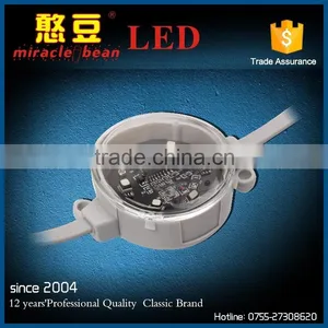 Programmable Waterproof 50mm WS2811 RGB LED Pixel Light for Advertising thumbnail-1