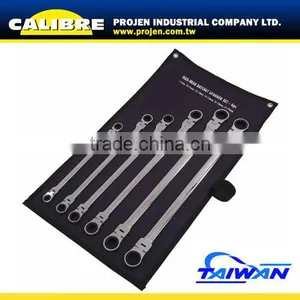 CALIBRE 6pc 8-19mm Flex Head Ratchet Spanner Set thumbnail-1