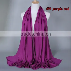 Modal Jersey Solid Long Scarf for Muslim Scarf/ Hijab / Shawl thumbnail-4