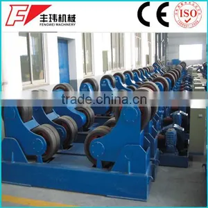 60T Welding Turning Roller Bed Rotator in Batch thumbnail-1