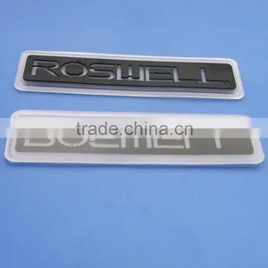 Custom Logo 3d Clear Rubber Badge Silicone Label Patches for Clothes thumbnail-1