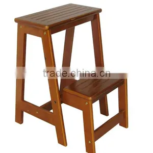 Wooden Step Stool thumbnail-1