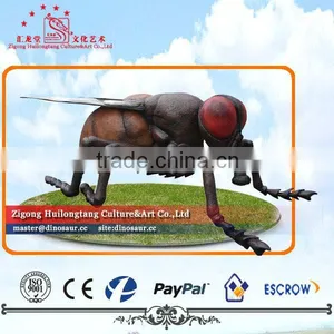 Indooe/Outdoor Equipment Insects Fiberglass Sculpture Of Housefly thumbnail-1