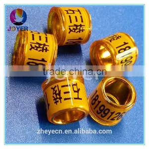 Special Design Pigeon Ring Customize 2015 Aluminium Core With Plastic Coat Rings Pigeon Rings thumbnail-1