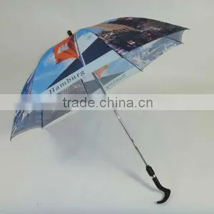 Crutch Umbrella for Old Man thumbnail-1
