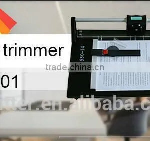 I-001 14inch Paper Cutter Rotary Paper Trimmer Machine thumbnail-1