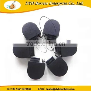 China Factory Plastic Retractable Anti-theft Pull Box With Steel Cable,Anti-Theft Pull Box With Loop End thumbnail-1