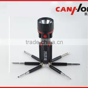 8 in 1 Multi Portable Screwdriver With Power Light thumbnail-1