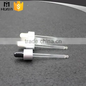 Wholesale Clear Glass Dropper With Silicone Cap thumbnail-1