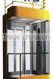 Outdoor Lift Sighting Elevator With Glass Cabin for Sightseeing thumbnail-1