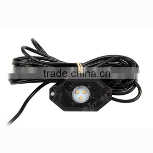 Hot Selling 4x Off-Road Jeep Truck LED Rock Underbody Light Trail Rig Waterproof Fender Lamp thumbnail-4