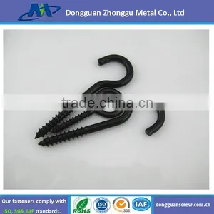 High Quality Black Zinc Plated Special Eye Screw thumbnail-1