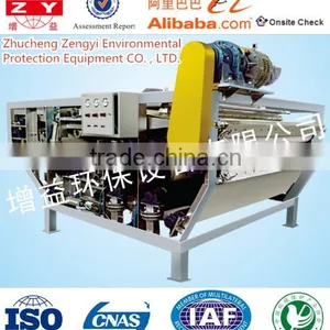 ISO 9001 Sludge Dewatering Machine Belt Type Press Filter Machine in Waste Water Treatment Plant thumbnail-3