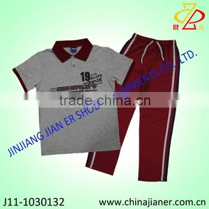 Child 100%cotton 2pcs Set Suit thumbnail-1