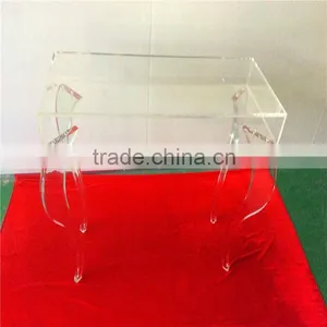 Clear Acrylic Office Desk Computer Organizer thumbnail-3