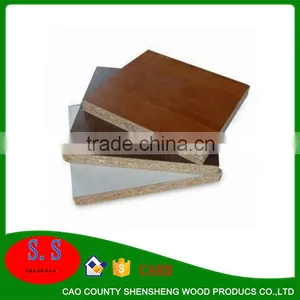 Board Manufacturer Flakeboard Coated Chipboard Manufacturers for Door Core Using Chipboard thumbnail-1