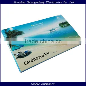 China Suppliers Christmas Gift Create Your Own Brand Paper Eclipse Glasses 3D Xxxx Video Glasses Google Cardboard Vr Supplier's Choice thumbnail-6