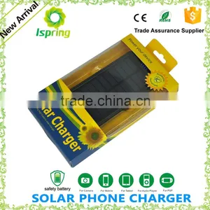 Wholesale High Quality Portable USB Power Solar Battery Charger for Mobile Phone thumbnail-6