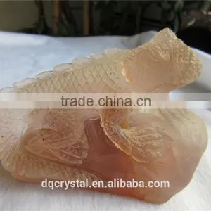 Crystal Animals Carving ,lizard Carved thumbnail-2