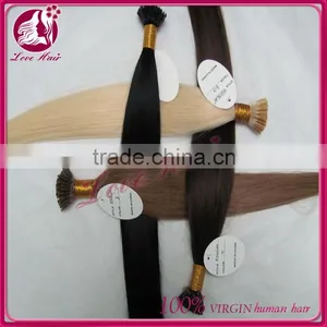 Best Seller Best 7a Unprocesed 7a Blonde Malaysian I-tip Hair thumbnail-1