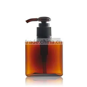 HDPE Square Round Plasic Empty Body Lotion Shampoo Bottle /Shower Bottle With Pump Dispenser Spray Cap thumbnail-6