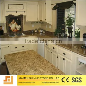 Polished Brazil Giallo Veneziano Granite Countertop thumbnail-1