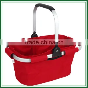 Supermarket Fabric Handle Shopping Basket thumbnail-2