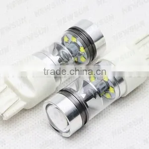 75W High Power T20 7443 Led Auto Brake Stop Light Red, 12V 24V DC T20 Led Bulb Tail Parking Lamps in Auto Lighting System thumbnail-2
