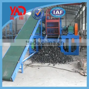 Lowest Cost Good Quality Waste Tire Recycling Rubber Cutting Machine thumbnail-6