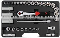 34PC 3/8" DR. Socket Wrench Set thumbnail-1