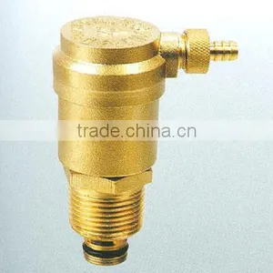 Bass High Pressure Automatic Air Round Screwed O-Ring Air Vent Valve of Radiator Valve Air Bleed Valve thumbnail-1