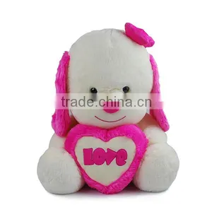 Stuffed Dog With Heart for Valentine's Day thumbnail-1