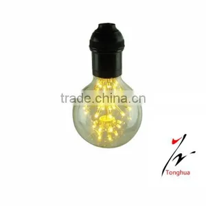 LED Edison Filament Light Bulb G80 E27 Firework Lamp Energy Saving Home Decor Lamp thumbnail-3