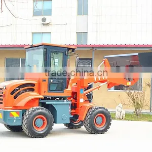 TY18 Farm Tractor Front End Wheel Loader Mini Wheel Loader for Sale thumbnail-1