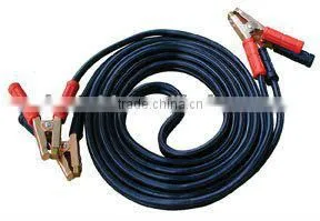 20 Feet, 2 Gauge, 600 AMP Clamps Booster Cables thumbnail-1