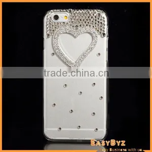 Handmade Crystal Bling Bling Rhinestone Case for Iphone 6 thumbnail-1