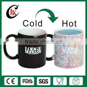 11oz Ceramic Advertising Magic Mug Hot Water Color Changing Mug thumbnail-1