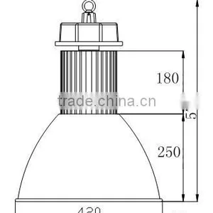 Energy Saving 180w Led High Bay Lamp Light Factory Offer Three Year Warranty thumbnail-4