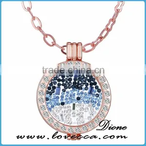 2016 Hot Sell Latest Changeable Design Pendant Necklace Diy Coin Necklace thumbnail-3