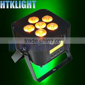 6*18w 6 in 1 Rgbwa uv Battery Powered Led Par Light thumbnail-1