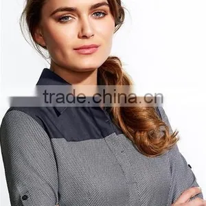 Ladies Lion City 3/4 Sleeve Shirts Custom Shirts thumbnail-1