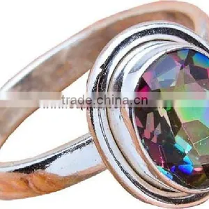 All Kinds Of 925 Sterling Wholesale Labradorite Exporter Handmade Rings thumbnail-1