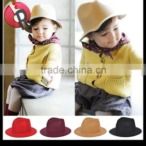 New Hot Product for 2015 Floppy Wool Felt Kid Hat thumbnail-1
