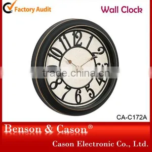 Cason Antique Wooden Wall Clock thumbnail-1