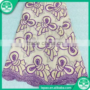 African Women's Skirt Fabric,Nigeria People's Clothing Fabric,cotton Cord Lace Fabric thumbnail-3