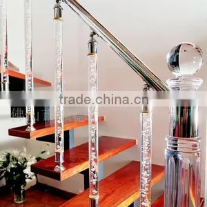 Transparent Acrylic Crystal Baluster/ Acrylic Bubble Handrial thumbnail-3