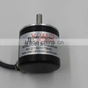 YUMO ISC3806 2500PPR 5V CNC System Solid Shaft Encoder Optical Price Incremental Rotary Encoder thumbnail-3